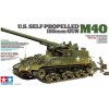 Sběratelský model Tamiya U.S. Self-Propelled 155mm Gun M40 1:35