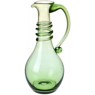 Sklářská huť Tomi Lesní sklo - karafa na víno se spinou 1,3 l – Zboží Mobilmania