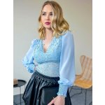 Dámské světle modré body – Zboží Mobilmania
