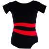 Dívčí taneční sukně a dresy Dres VF style černo-červený