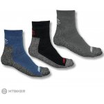 Sensor ponožky 3-PACK TREKING šedá/černá/modrá – Zboží Dáma