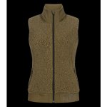 ELT ELT Vesta fleecová Rotterdam dámská khaki zelená – Zboží Dáma