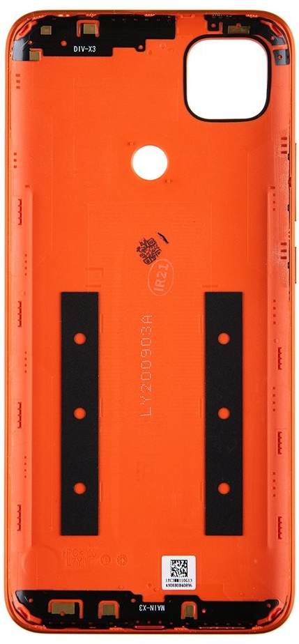 Kryt Xiaomi Redmi 9C zadní oranžový