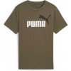 Dětské tričko Puma ESSENTIALS 2 COLOR N0.1 LOGO TEE B Chlapecké triko khaki