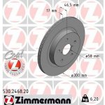 Brzdový kotouč ZIMMERMANN 530.2468.20 – Sleviste.cz