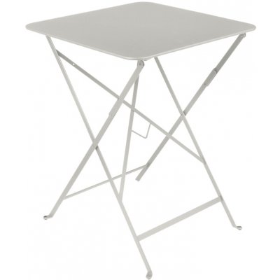 Fermob Bistro 57 x 57 cm Světle šedý kovový skládací stůl – Hledejceny.cz