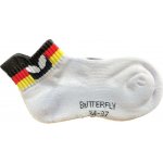 Butterfly ponožky Germany 23 kotníkové bílé – Hledejceny.cz