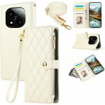 Glamour pouzdro, Xiaomi Redmi Note 14 Pro 4G, bílé – Zboží Mobilmania