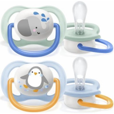 Avent Philips šidítko Ultra air Pastel dívka 2 ks V002936