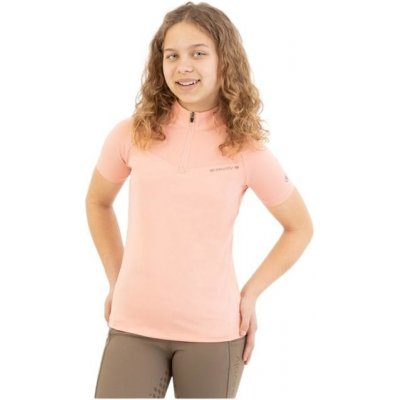 BR Dětské jezdecké tričko Eevolv coral almond – Zboží Dáma