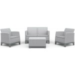 Keter SCANDI FORMA SET Ash grey/Storm grey – Zboží Mobilmania