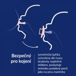 Lovi dudlík svítící silikon dynamický Prime 2ks Ivory/Blush – Zboží Dáma