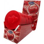 Only Mléčná čokoláda mince srdce 21,5 g – Zboží Dáma
