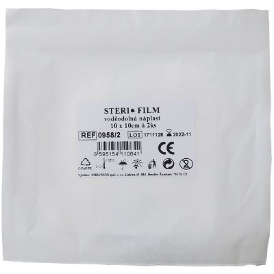 Steriwund Steri*Film rychloobvaz 5x7 cm 2 ks – Zboží Mobilmania