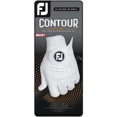 FootJoy ContourFLX Mens Golf Glove Bílá Levá M – Hledejceny.cz