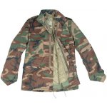 Bunda Mil-Tec US M65 imp. s vložkou woodland – Sleviste.cz