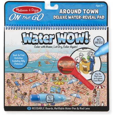 Omalovánky Kouzlení vodou Deluxe Kolem města M&D – Zboží Mobilmania