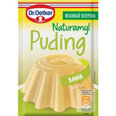 Dr. Oetker Naturamyl puding s banánovou příchutí 37 g – Hledejceny.cz