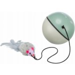 Trixie Míč s motorem a myší na gumičce 9 cm – Zboží Dáma Trixie Míč s motorem a myší na gumičce 9 cm – Zboží Dáma