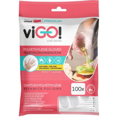 viGO Jednorázové mikroténové univerzální 100 ks – Sleviste.cz