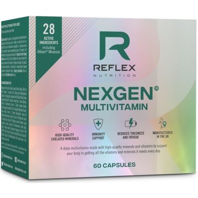 Reflex Nutrition Nexgen multivitamin 60 kapslí