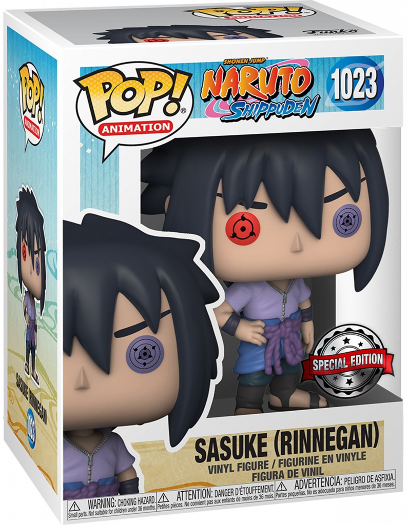 Funko Pop! Animation Naruto Sasuke/Rinnegan exclusive