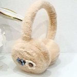 dětská zimní s klapkami na uši béžova – Zboží Dáma