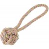 Hračka pro psa Beco Hemp Rope - Ball on Loop-M