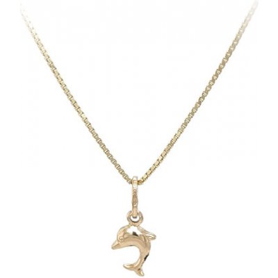 Beny Jewellery Zlatý Přívěsek Delfín 7151219