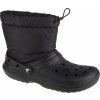 Pánské holínky a sněhule Crocs Classic Lined Neo Puff Boot black/black