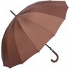 Deštník Clayre & Eef Lummi deštník holový velký hnědý