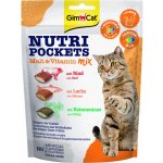 GimCat Nutri Pockets malt vitamin.mix 150 g – Zbozi.Blesk.cz