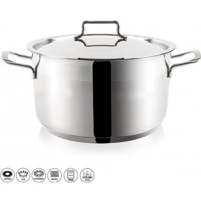 Hascevher Kastrol Nerez 30x14 cm 9,5 l ANETT – Sleviste.cz