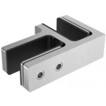 Hahn Steel Držák skla na stěnu pro tloušťku 12–15 mm, nerez AISI 316, broušený – Zbozi.Blesk.cz