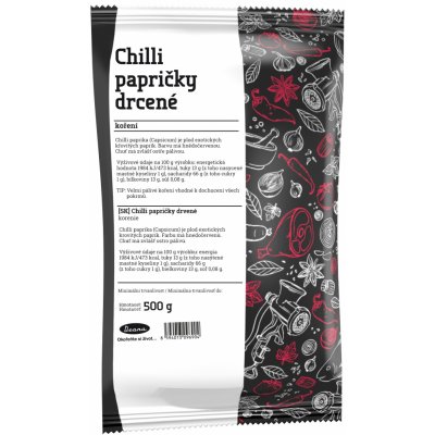 Drana Chilli papričky drcené 500 g