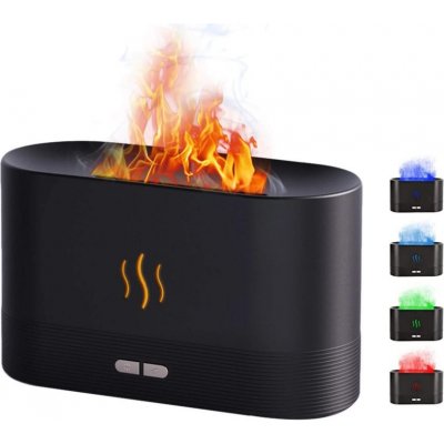 Kinscotec Aroma difuzer Fire 2 RBG černý – Zboží Dáma