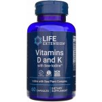 Life Extension Vitamins D & K 60 kapslí – Hledejceny.cz