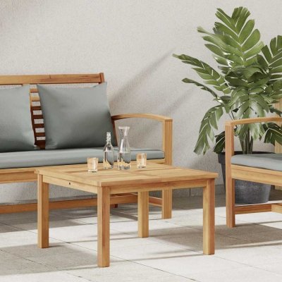 OMAXI 937896 Hnědá 60 x 60 x 36 cm Masivní teakové dřevo – Hledejceny.cz
