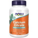 NOW Calcium Citrate with minerals & Vitamin D-2 100 tablet – Hledejceny.cz