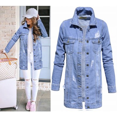 Fashionweek Bestseller Long Denim F618 – Zbozi.Blesk.cz