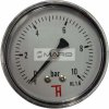 Měření voda, plyn, topení Thermis Manometr standardní 358 zadní ø 63 mm, 1/4", 0-10 bar 35810bar