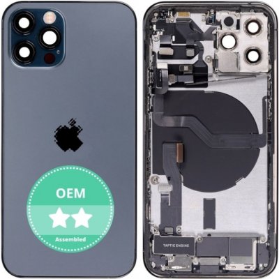 Kryt Apple iPhone 12 Pro zadní Housing s Malými Díly modrý – Hledejceny.cz