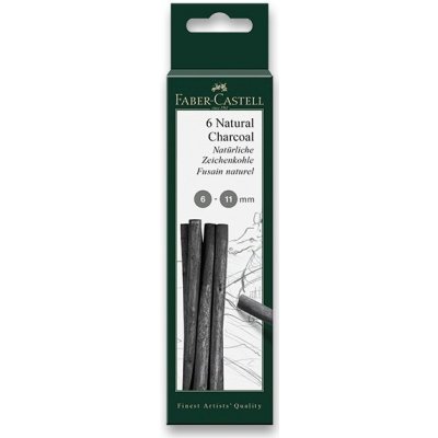 Přírodní uhel Faber-Castell Pitt Monochrome 6-11 mm – Zboží Dáma Přírodní uhel Faber-Castell Pitt Monochrome 6-11 mm – Zboží Dáma