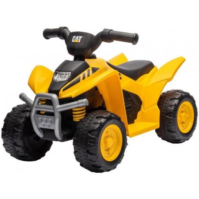 Buddy Toys Elektrická čtyřkolka CAT žlutá černá – Sleviste.cz