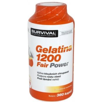 Survival Gelatina 1200 Fair Power 150 kapslí