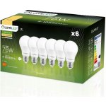 Lumiled 6x LED žárovka E27 A60 10W = 75W 1055lm 3000K Teplá bílá 260° – Hledejceny.cz
