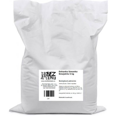 Život bez lepku Pohanka lámanka Šmajstrla 5 kg – Zboží Dáma