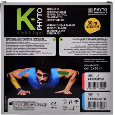 Phyto Performace K-phyto kinetik Tape červená 5cm x 30m – Zboží Mobilmania