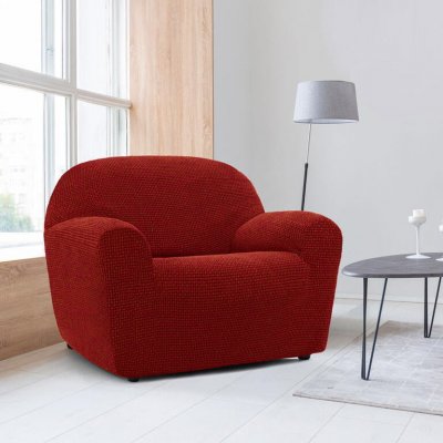 Nueva Textura potah na křeslo strečový Niagara cihlový 70 - 110 cm – Zboží Dáma