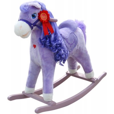 Milly Mally Houpací koník princess fialová – Zboží Mobilmania
